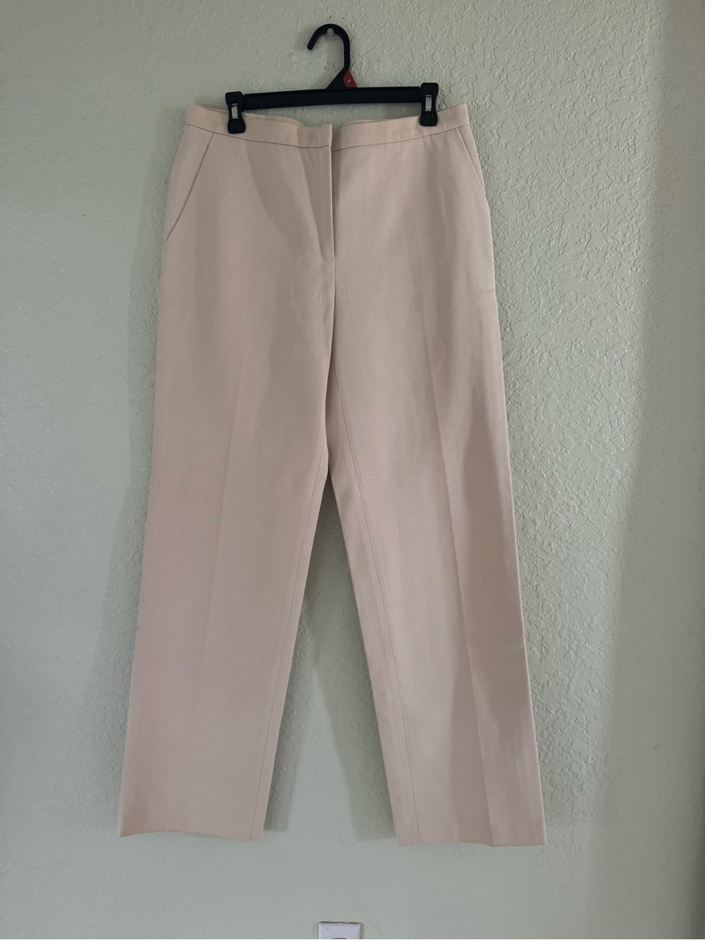 MaxMara Pale Beige Wide-Leg Trousers